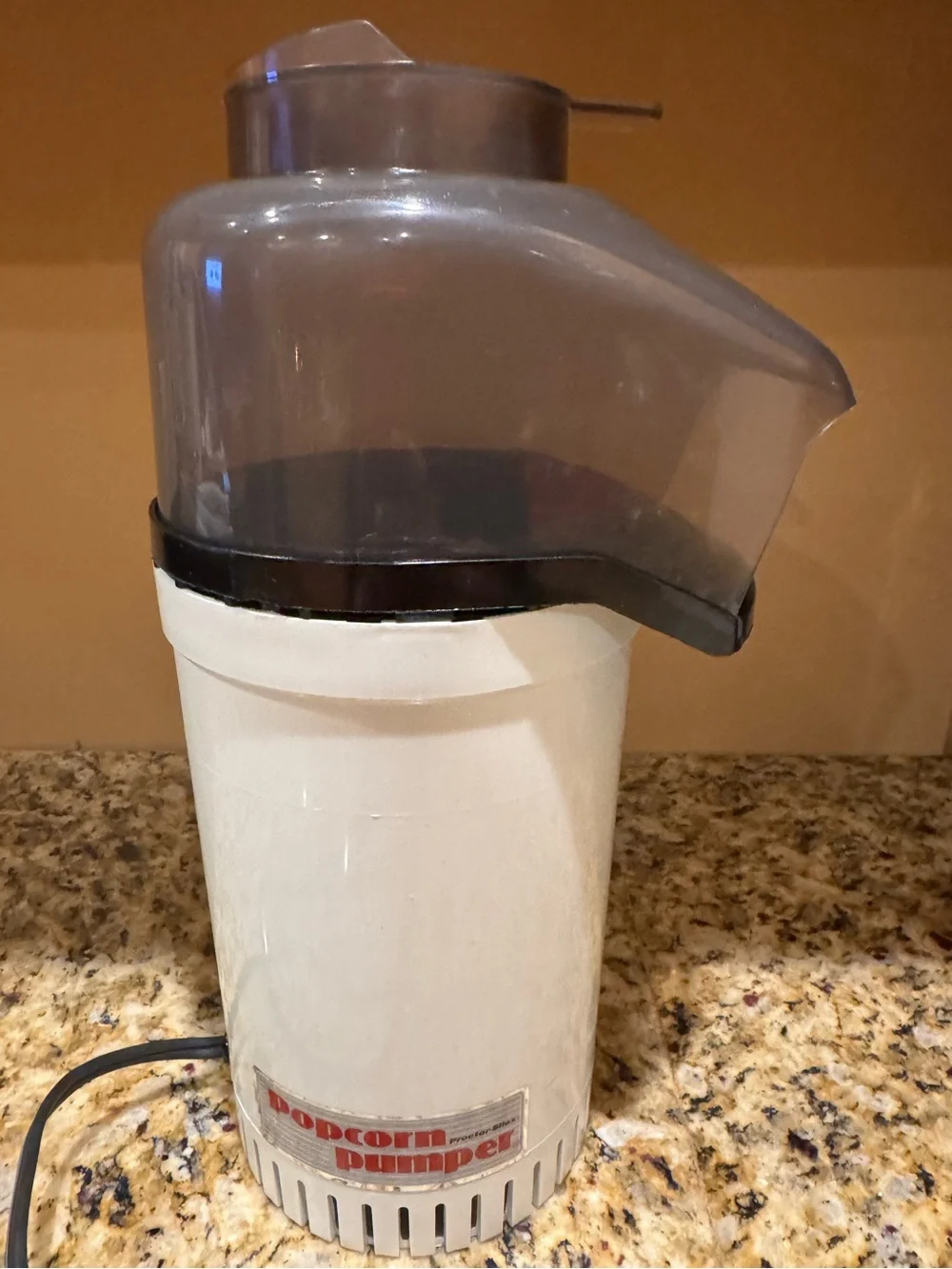 Procter Silex Wear Ever 5QT Popcorn 🍿 Pumper Hot Air Popper PP01, 1250W: tested
